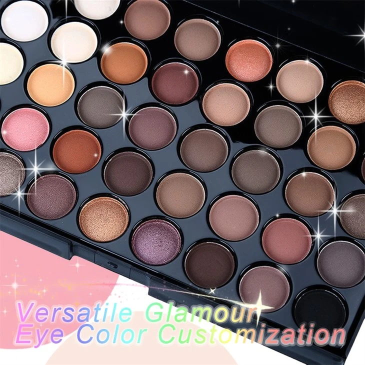 40 Color Eye Shadow Pellete Cusomization